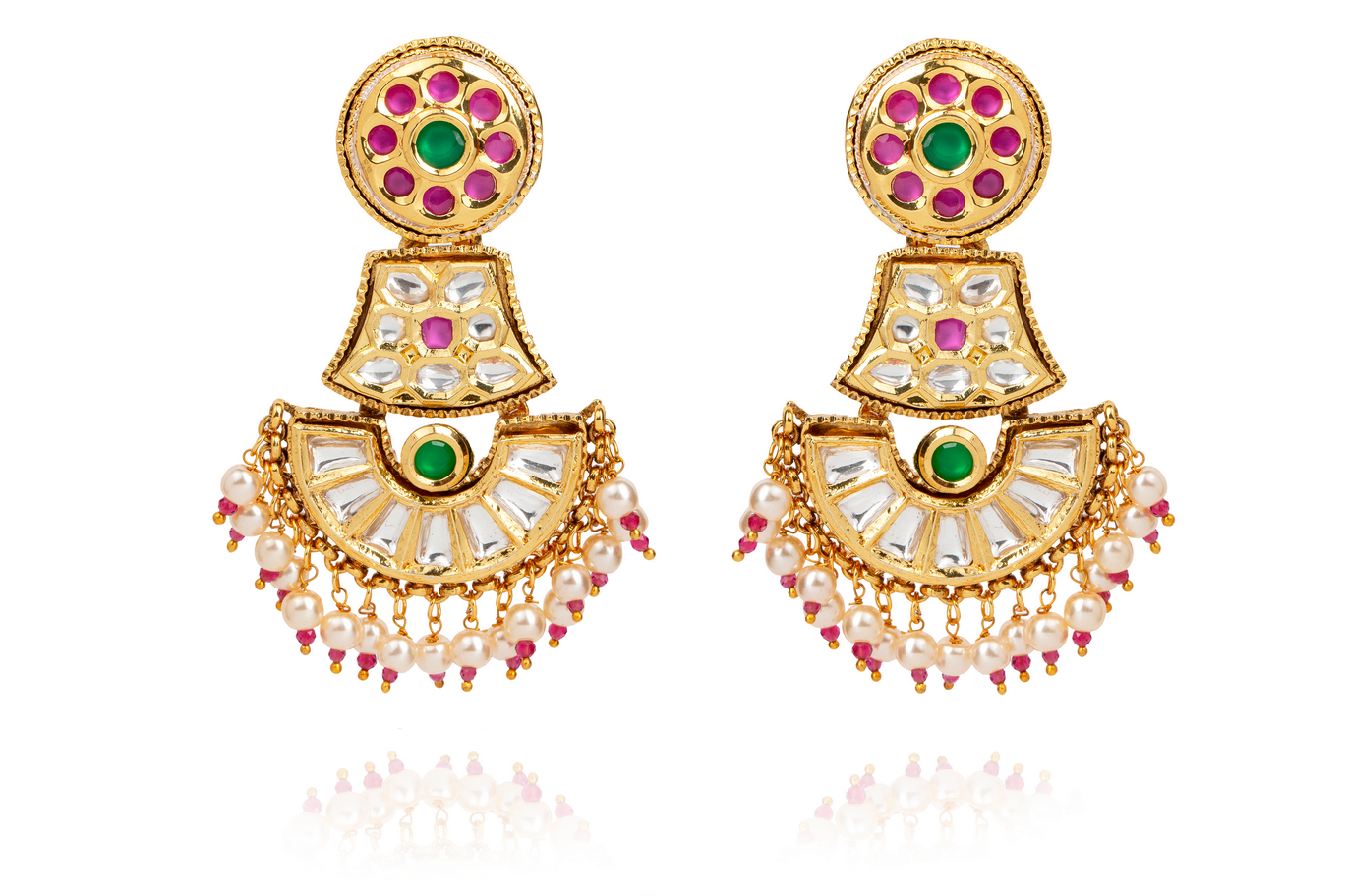 Rajwada ethnic festive earrings