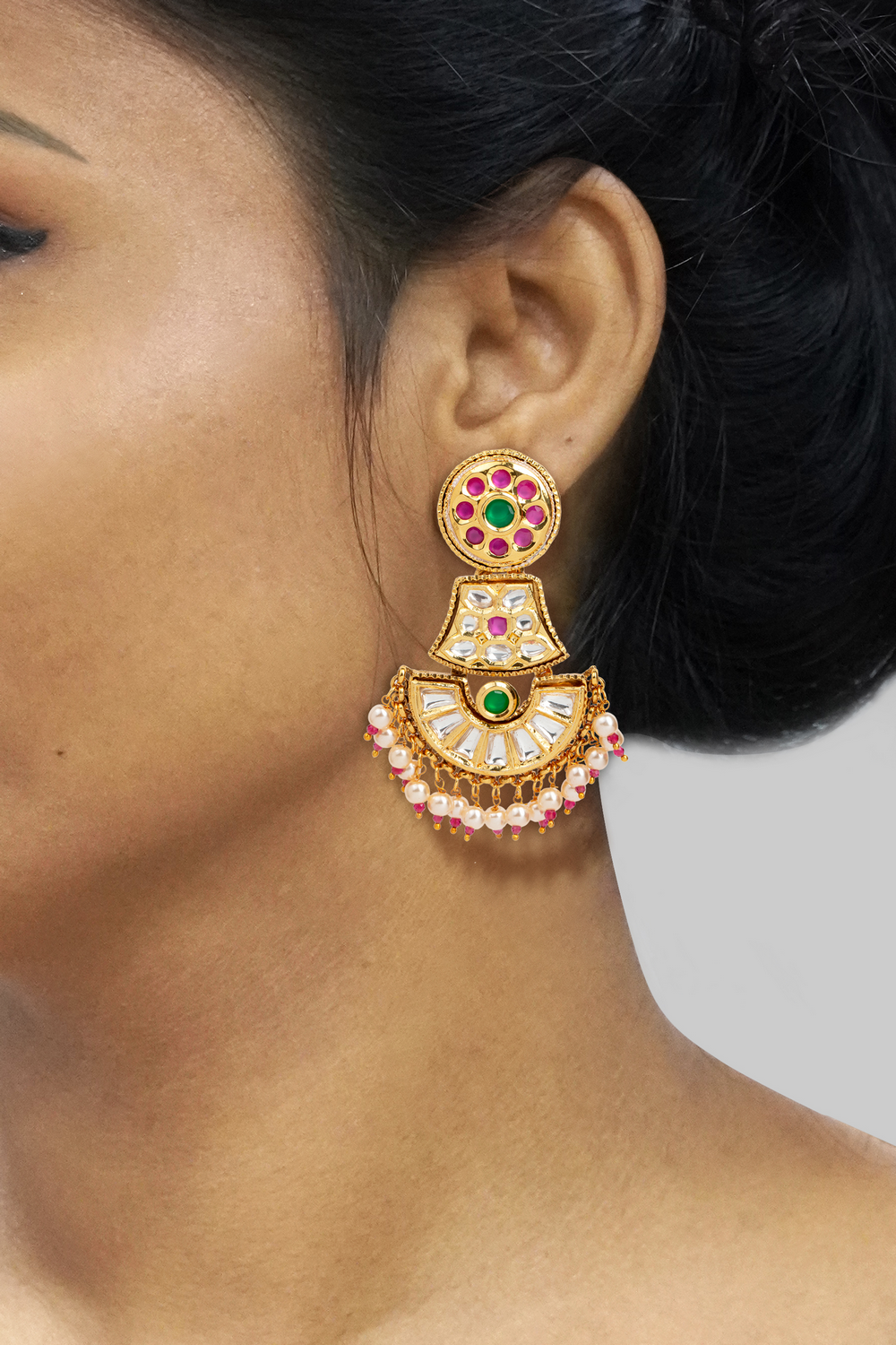 Rajwada ethnic festive earrings