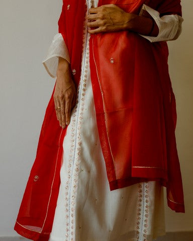 ivory kurta set