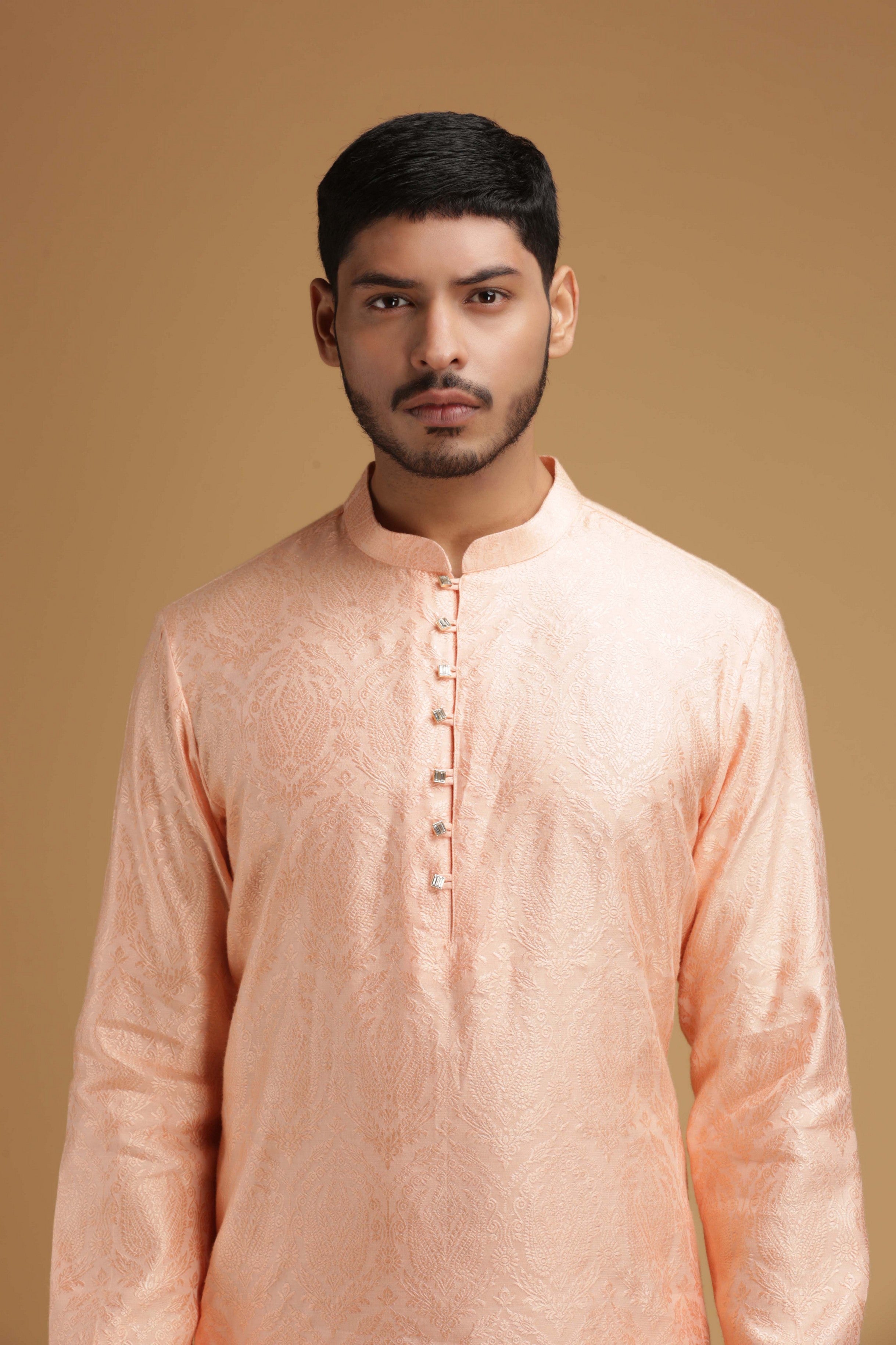 Self Design kurta