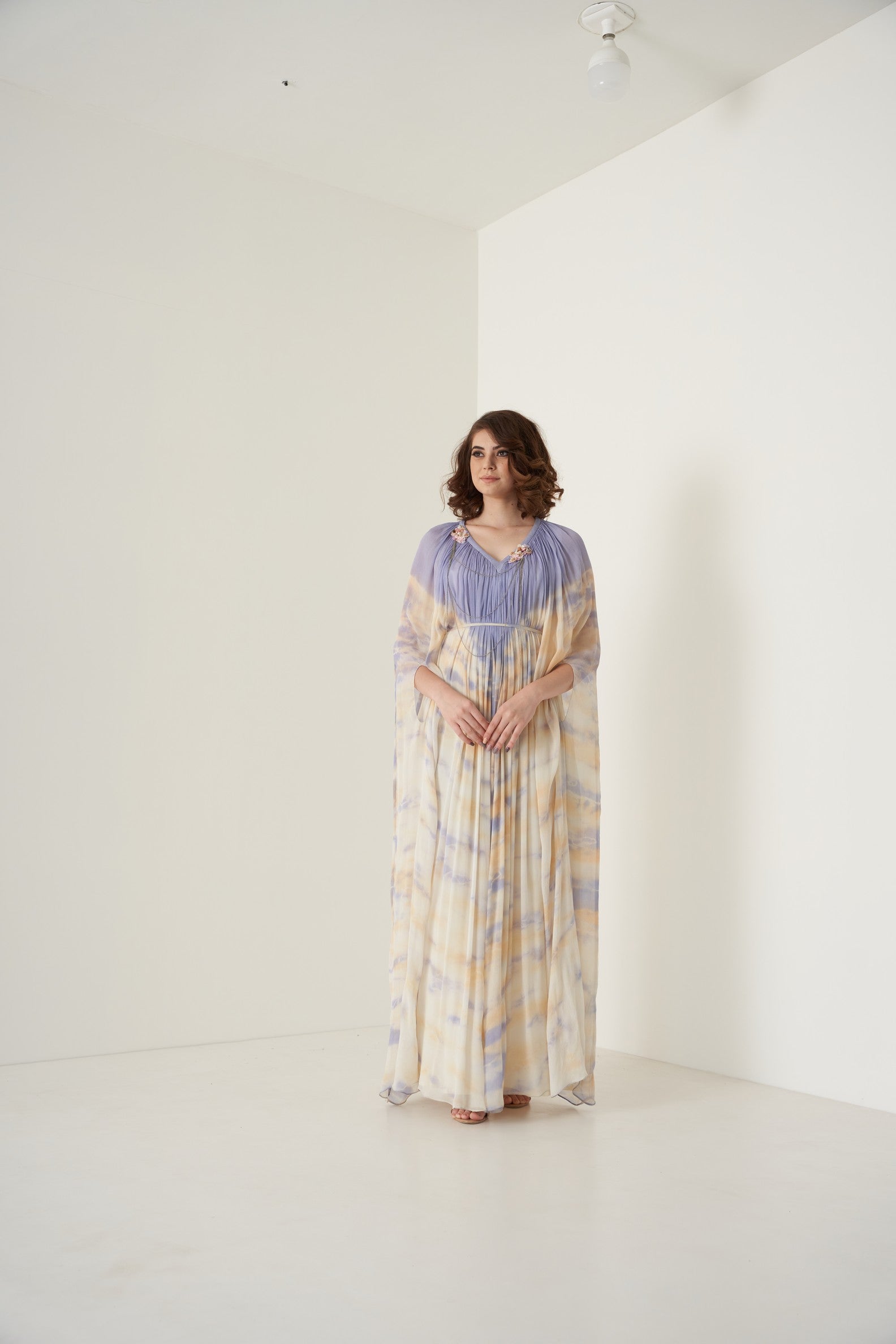 Tie and dye kaftan