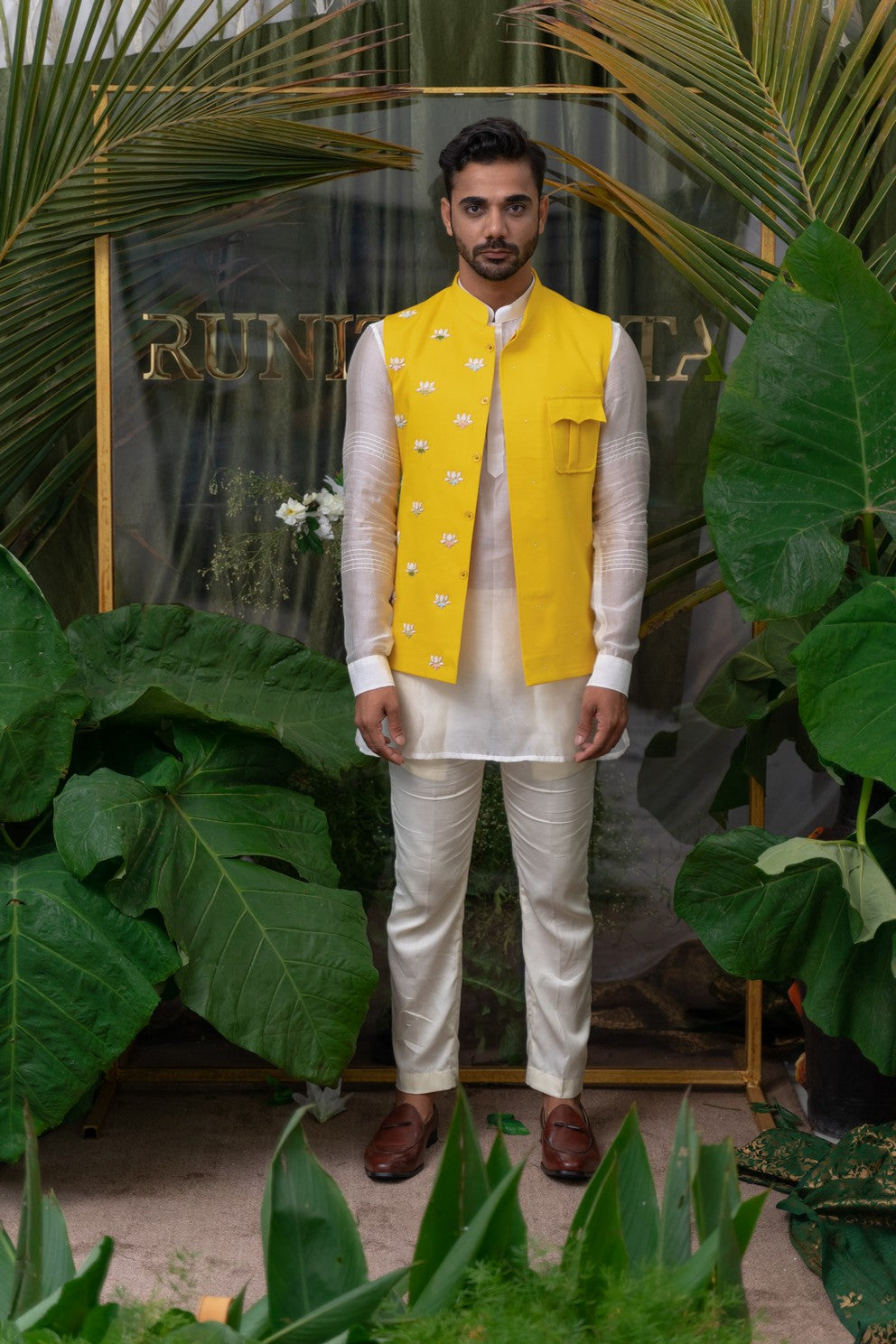 silk kurta for men